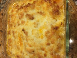 Healthy spin on traditional spaghetti pie - and gluten free!